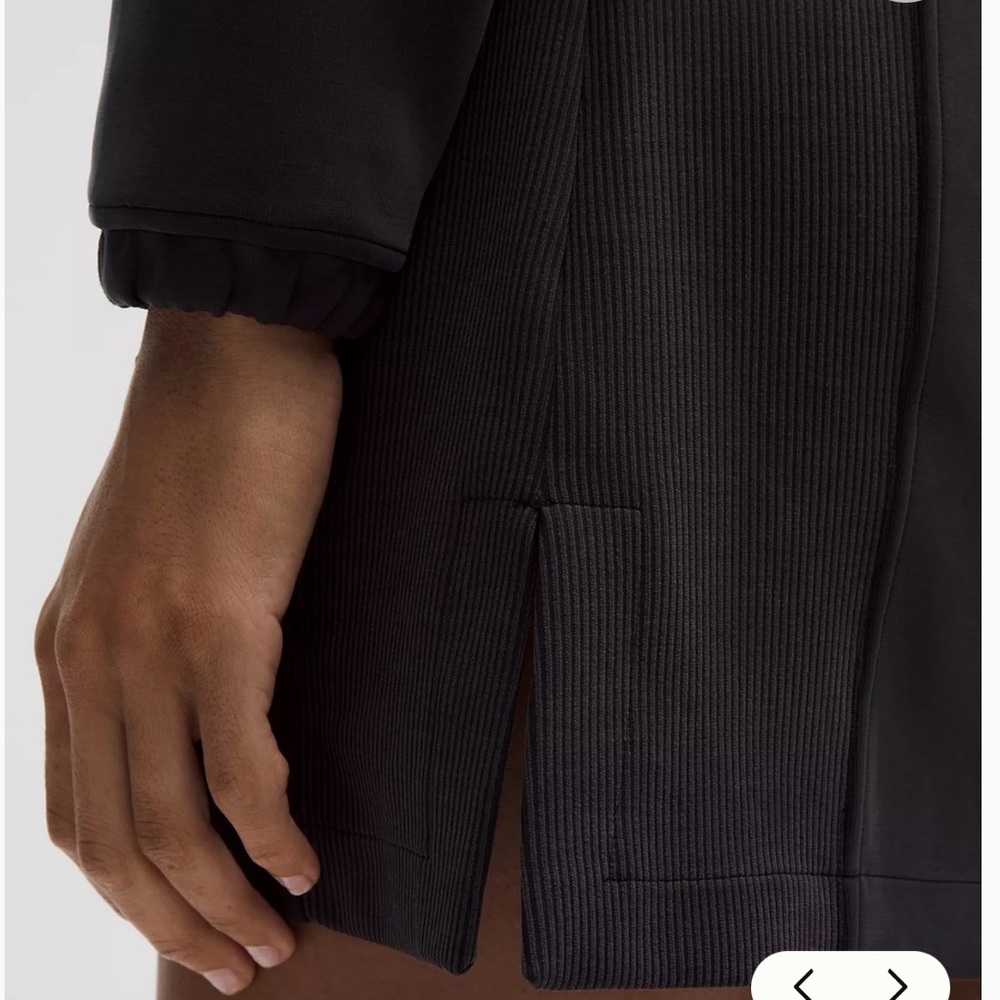 Lululemon NWT Softstreme half zip mini dress long sleeve Sz L - Picture 11 of 16